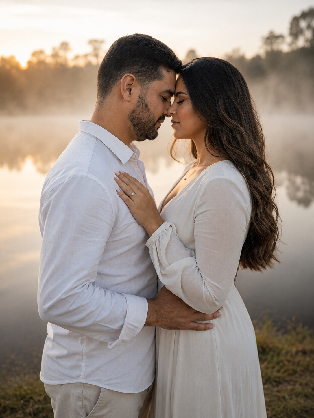 Foto de Carolina e Ricardo